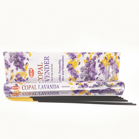 Ινδικό Αρωματικό Στικ - Κοπάλι+Λεβάντα (Copal/Lavender) 20γρ - mykarma.gr