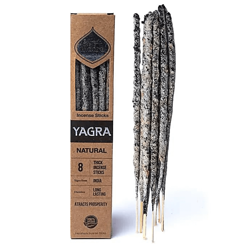 Αρωματικό Στικ - Sagrada Madre - Natural Yagra Χρόνος καύσης ανά Στικ ±60 λεπτά  Βάρος:  ±30 gr - mykarma.gr