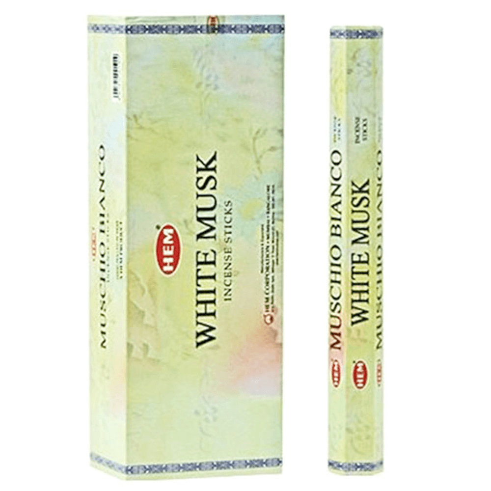 Ινδικό Αρωματικό Στικ - Λευκός Μόσχος (White Musk) 20γρ - mykarma.gr