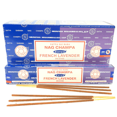 Αρωματικά Στικ - Satya - Nag Champa+French Lavender Βάρος: 15γρ. - mykarma.gr