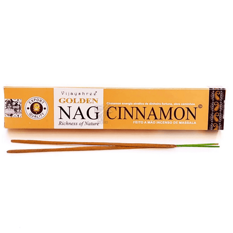 Αρωματικά Στικ Golden Nag Cinnamon Βάρος: 15g - mykarma.gr