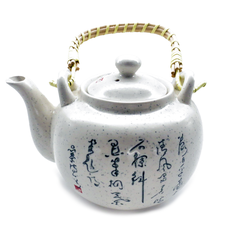 Τσαγιέρα «Chinese Poem» Πορσελάνινη με φίλτρο τσαγιού Διαστάσεις: 12 x 17 cm  Βάρος: 560 g  Χωρητικότητα: 1L - mykarma.gr