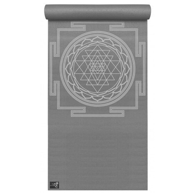 Yogistar - Στρώμα γιόγκα “Basic Sri Yantra” (Graphite). Διαστάσεις: 183 εκ x 61 εκ x 4 mm Βάρος: 1,1 kg - mykarma.gr