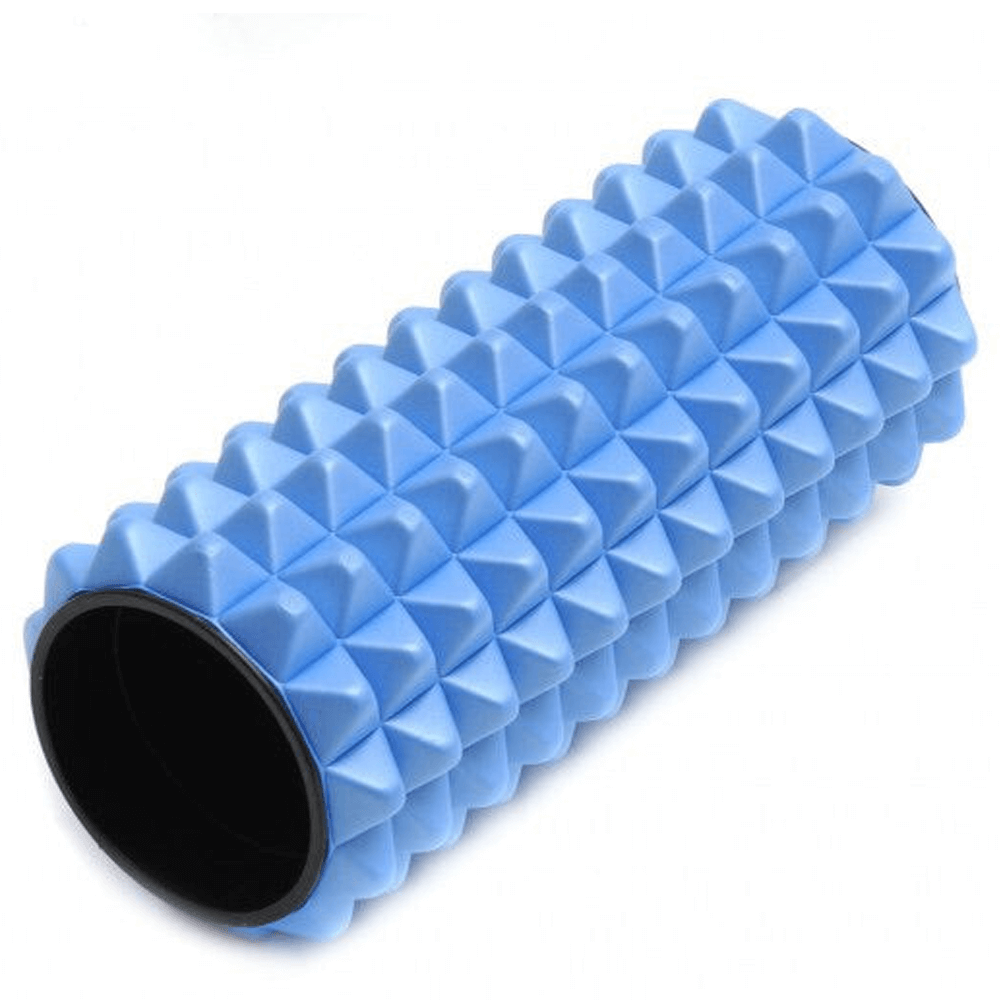 Yogistar - Massage Roller Spike -Κύλινδρος Αφρού για Μασάζ & Μυϊκη θεραπεία -Blue 30 x 13 cm - mykarma.gr